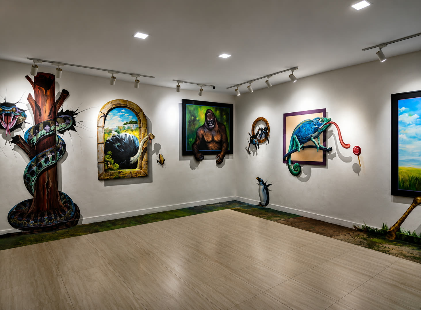 Dino Park Paintings
